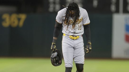 This offense keeps finding new lows, and now everyone's wearing it taken in Oakland, Calif. (Pirates)